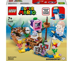 LEGO® - LEGO Super Mario 71432 Ekstrabanesettet Dorries eventyrlige skipsvrak - 71432