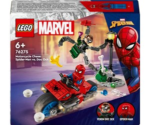 LEGO® - LEGO Marvel Super Heroes 76275 Motorsykkeljakt: Spider-Man mot Doc Ock - 76275