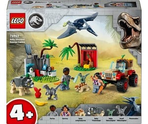 LEGO® - LEGO Jurassic World 76963 Dyrereservat med dinosaurunger - 76963