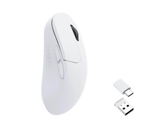 Mus - Keychron M3 Mini Wireless 4K - Gaming mus - Optisk - 5 - Hvit - M3M-A5