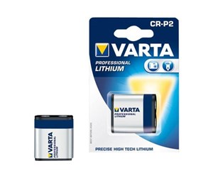 Kamerabatteri & Batterigrep - VARTA Professional camera battery x CR-P2 - Li - 4891199001093