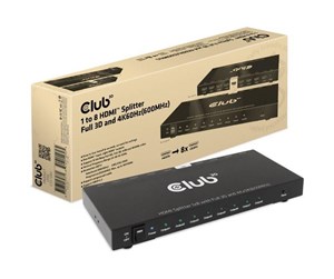 Videosplitter - Club 3D CSV-1383 - video/audio splitter - 8 ports - CSV-1383