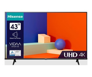 Flatskjerm-TV - Hisense 43" Flatskjerm-TV 43A6K TV LED 4K - 43A6K