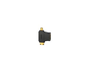 Diverse kabel - Hama Adapter HDMI -HDMI Mini and HDMI Micro Gold Black - X1122220