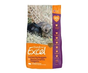 Smådyr - Burgess Excel Guinea Pig Blackcurrant & Oregano 1.5 kg - 22236