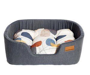 Hund - Danish Design Colour Block Steel Lux Slumber Bed L - D01912