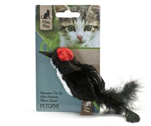 Katt - Kitty Play Squeaking black bird - 85940