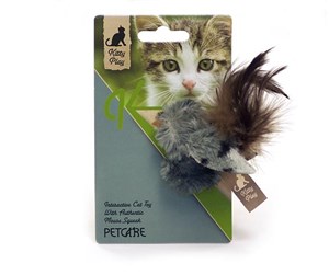 Katt - Kitty Play Squeaking grey bird - 85917