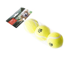 Hund - Active Canis Tennisball 6.5cm 3 pcs - 80063