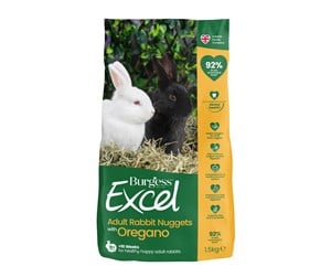 Smådyr - Burgess Excel Rabbit Adult Oregano 1.5 kg - 22224