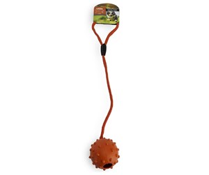 Hund - Active Canis Ball with rope - Red - 12123