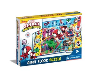 Puslespill - Clementoni Quiz-Puzzle Marvel Spidey Gulv - 16735