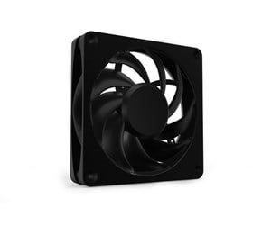 Kabinettvifte - Alphacool Apex Stealth Metal - 2000 RPM - Black - Kabinettvifte - 120mm - Svart - 30 dBA - 13819