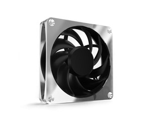 Kabinettvifte - Alphacool Apex Stealth Metal - 2000 RPM - Black - Kabinettvifte - 120mm - Sølv - 30 dBA - 13818