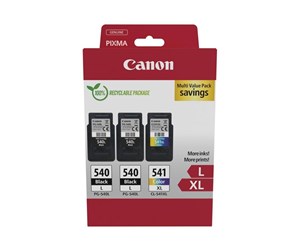 Printertilbehør blekk/toner - Canon PG 540Lx2/CL-541XL / 5224B017 Multi Pack - Blekkpatron Colour (cyan, magenta, yellow) - 5224B017