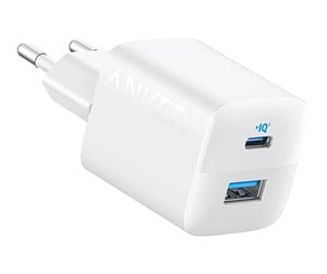 Mobil - Adaptere og ladere - Anker 323 Charger 33W 1x USB-A 1x USB-C Power Adapter - White - A2331G21