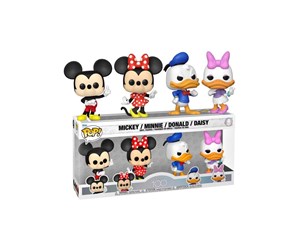 Reklameartikler - Funko! - Disney 100: Mickey & Friends 4-Pack (Mickey/Minnie/Donald/Daisy) - Figur - 0889698703390