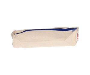 Skole - Lobbes Cotton Pouch - Blue - Pencil bag-blue