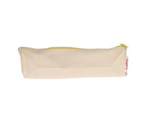 Skole - Lobbes Cotton Pouch - Yellow - Pencil bag-yellow