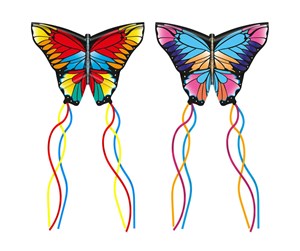 Utendørsleker - Kites Ready 2 Fly - Pop-up 3D Kite Butterfly (Assorted) - EFBUTTERFLY-R