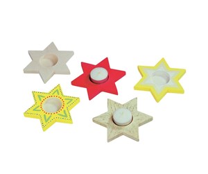 Kreative leker - Beleduc Color your own Tealight Holder Star - 203721