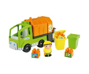 Babyleker - Abrick Garbage Truck with Accessories - 3350