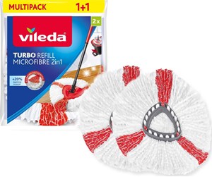 Rengjøring - Vileda TURBO 2in1 rotary mop insert 2 pcs - 166142