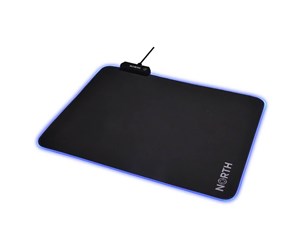 Musematte & Tilbehør  - NORTH Gaming Mousepad P100 RGB - 583503