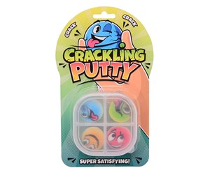 Små gaver til barn - Johntoy Crackling Putty in Storage Box 4 pcs. - 24455