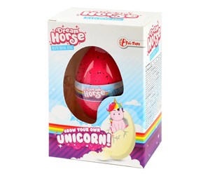 Små gaver til barn - Dream Horse Growing Egg Unicorn 17cm (Assorted) - 35116Z