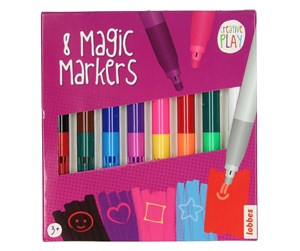 Arts & Crafts - Tilbehør - Lobbes Magic Magic Markers 8pcs. - 927005