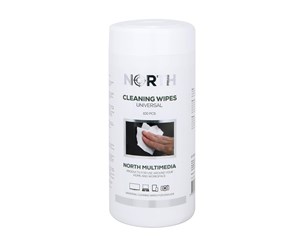 Rengjøring - NORTH Cleaning Wipes - Universal 100pcs - PL000010