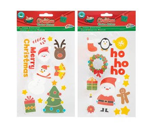 Barnerom - Creative Craft Group Christmas Window Stickers (Assorted) - 800037