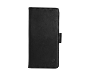 Mobil - Deksel og etui - GEAR Wallet Case 3 Card Slots Magseries Black - iPhone 15 Plus - 599601