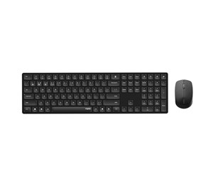 Tastatur - RAPOO Keyboard/Mice Set 8020M Wireless Multi-Mode - Tastatur- og mussett - Svart - 12325