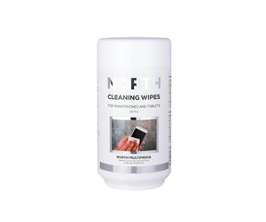 Rengjøring - NORTH Cleaning Wipes - Phone and tablets 100-pack - PL00008