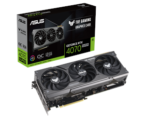 Grafikkort - ASUS GeForce RTX 4070 SUPER OC - 12GB GDDR6X RAM - Grafikkort - 90YV0K80-M0NA00