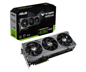 Grafikkort - ASUS GeForce RTX 4080 SUPER TUF - 16GB GDDR6X RAM - Grafikkort - 90YV0KA1-M0NA00