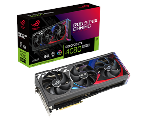 Grafikkort - ASUS GeForce RTX 4080 SUPER ROG STRIX OC - 16GB GDDR6X RAM - Grafikkort - 90YV0KB0-M0NA00