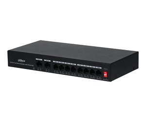 Switch/splitter - Dahua DH-PFS3010-8ET-65 10-Port Fast Ethernet Switch with 8-Port PoE (65W) - PFS3010-8ET-65