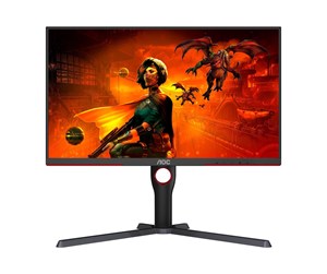 Skjerm - 27" AOC Gaming U27G3X - 3840x2160 - 160Hz - Fast IPS - DisplayHDR 400 - U27G3X/BK