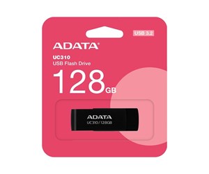 Minnepenn - A-Data ADATA UC310 - USB flash drive - 128 GB - 128GB - Minnepenn - UC310-128G-RBK