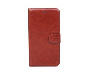 Mobil - Deksel og etui - GEAR Wallet Case Brown - iPhone 6 Plus - 658006