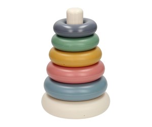 Babyleker - Cavallino Toys Stacking rings Pastel colors 7 pcs. - 9660LN01