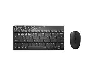 Tastatur - RAPOO 8000M keyboard - Svart - 18314