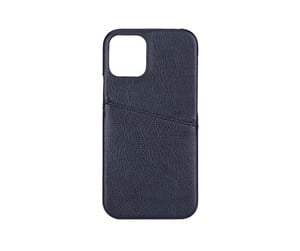 Mobil - Deksel og etui - ONSALA Mobile Cover Black with Cardpocket iPhone 12 5.4" - 588552