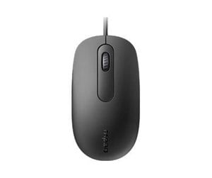 Mus - RAPOO N200 - mouse - black - Mus - Optisk - Svart - 18548