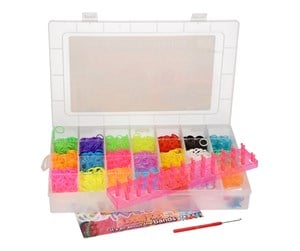 Leketøy - Loom Twister in Storage Box 2500 pcs. (English) - P0212