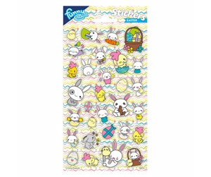 Kreative leker - Totum Sticker sheet Twinkle Easter - 100741