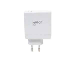 Mobil - Adaptere og ladere - GEAR Charger 220V 1xUSB-C PD 20W White - 665087